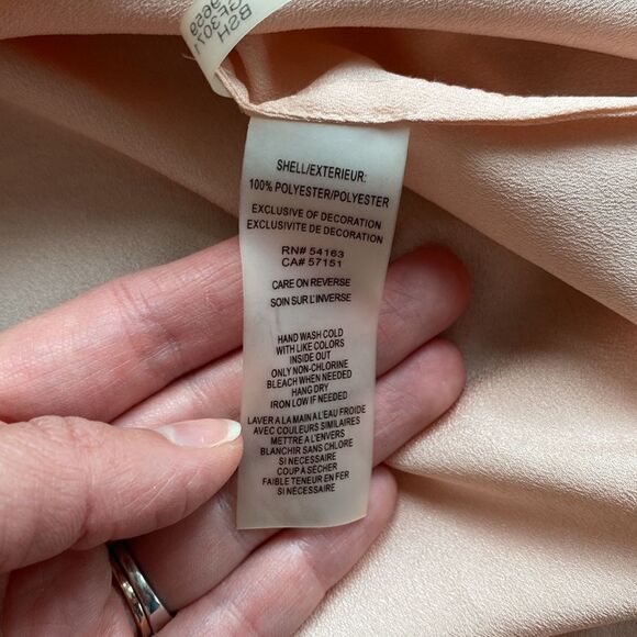 Calvin Klein Gold Zipper Blouse - Picture 8 of 10